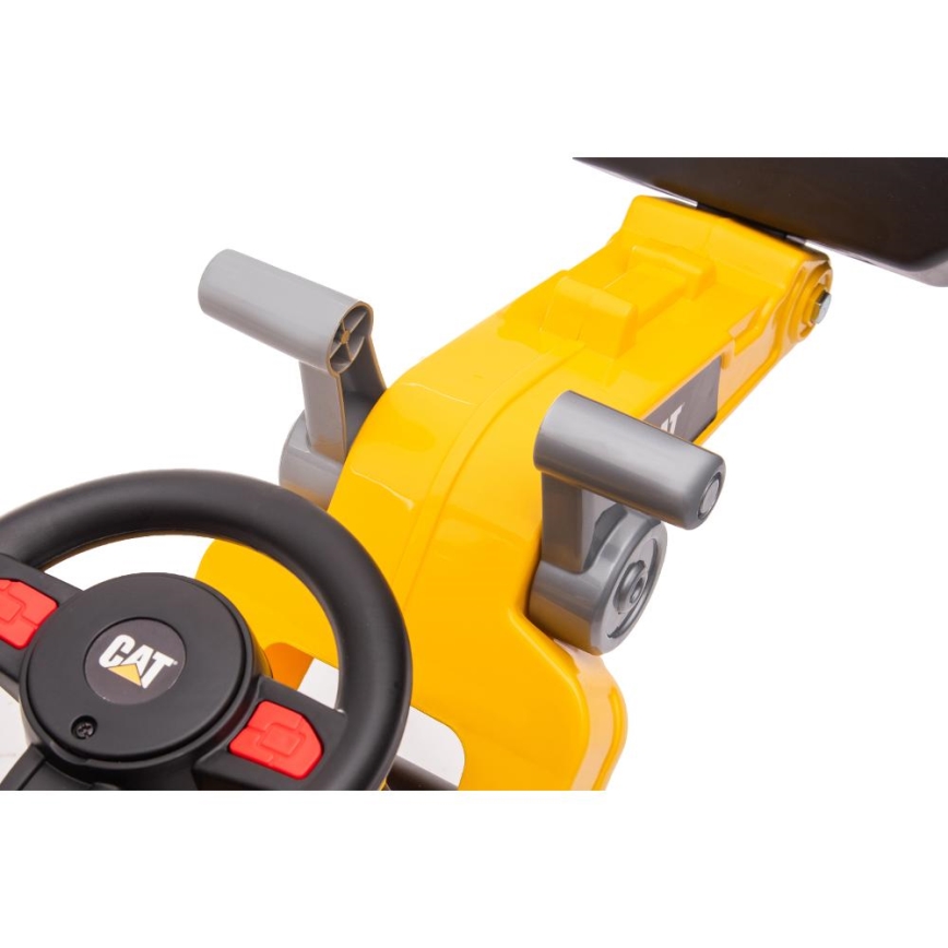 Bicicleta de empuje cargador CAT 2xAA amarillo/negro