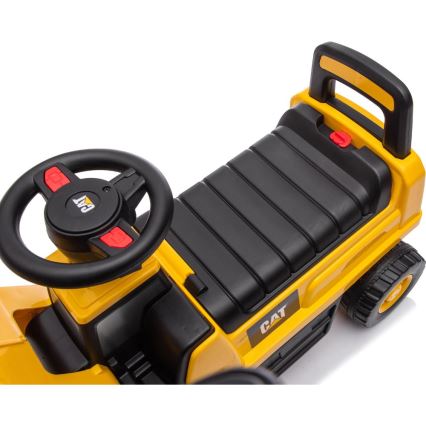 Bicicleta de empuje cargador CAT 2xAA amarillo/negro