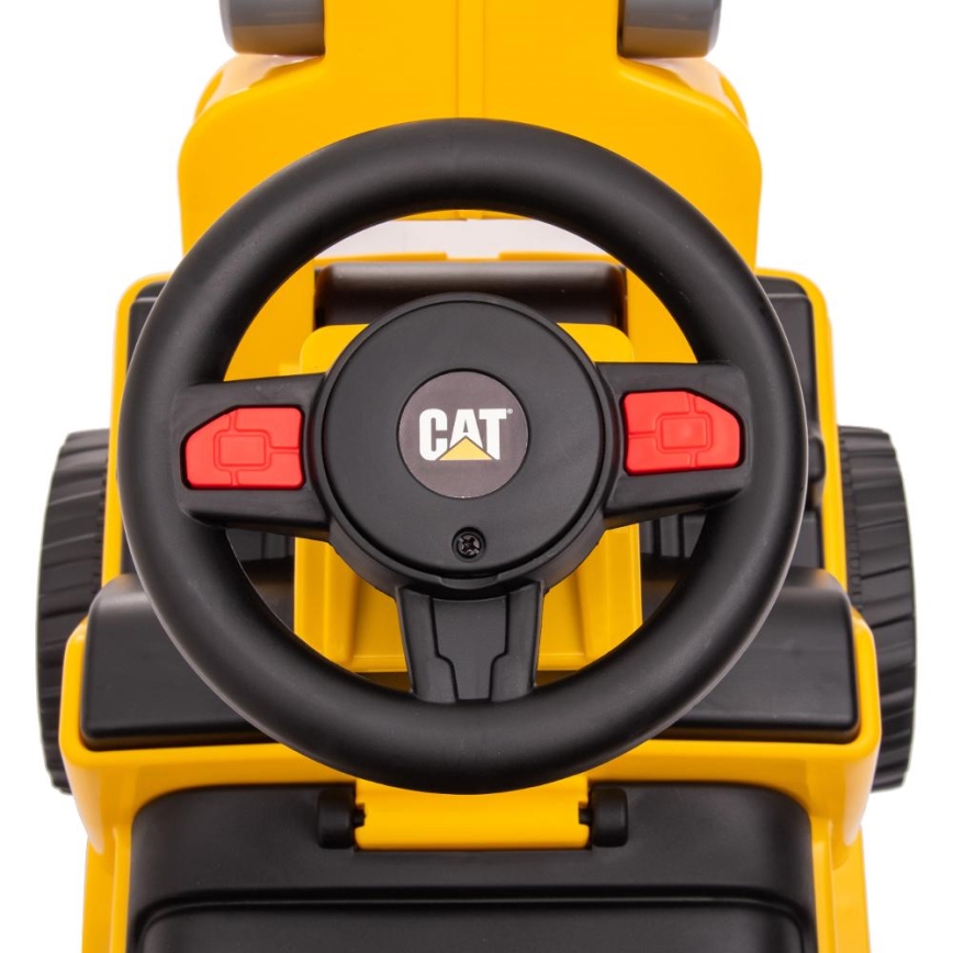 Bicicleta de empuje cargador CAT 2xAA amarillo/negro