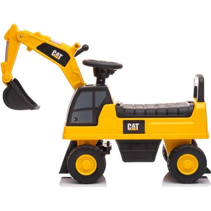 Bicicleta de empuje excavador CAT 2xAA amarillo/negro