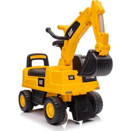 Bicicleta de empuje excavador CAT 2xAA amarillo/negro
