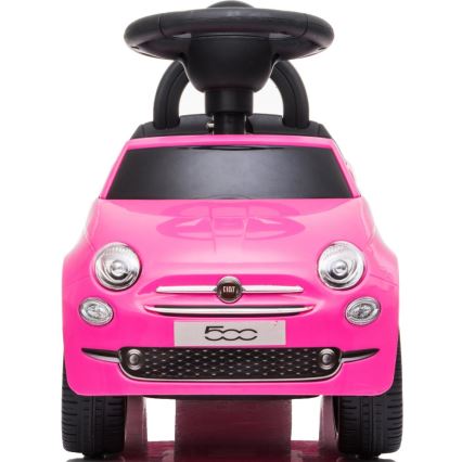 Bicicleta de empuje Fiat 500 2xAA rosa