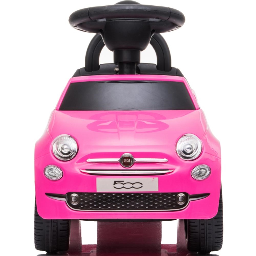 Bicicleta de empuje Fiat 500 2xAA rosa