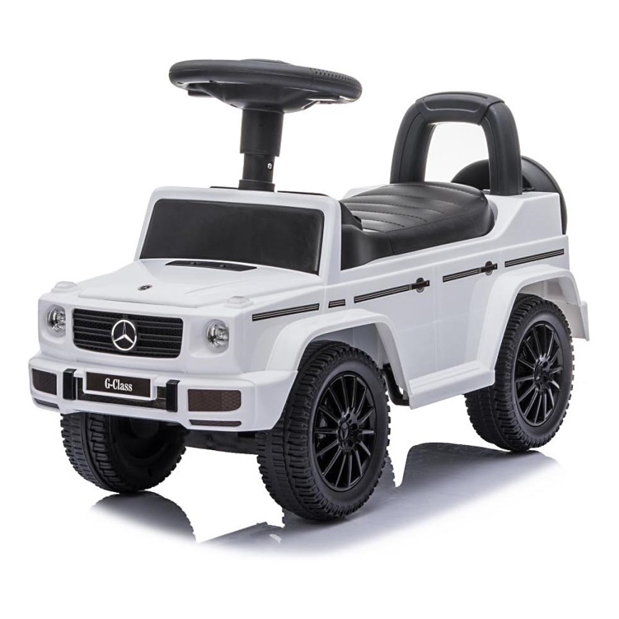 Bicicleta de empuje Mercedes G350d 2xAA blanco/negro