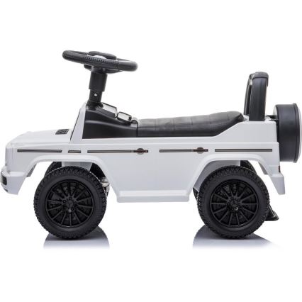 Bicicleta de empuje Mercedes G350d 2xAA blanco/negro