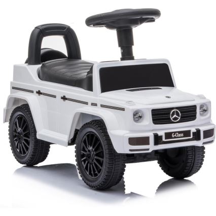 Bicicleta de empuje Mercedes G350d 2xAA blanco/negro