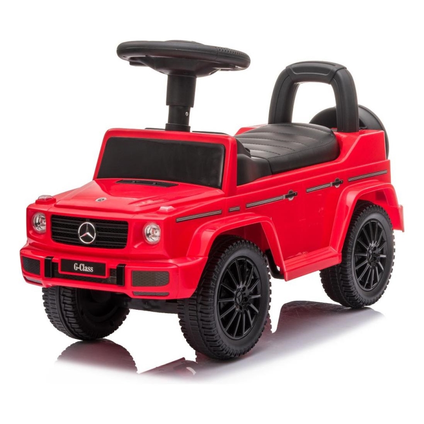 Bicicleta de empuje Mercedes G350d 2xAA rojo/negro