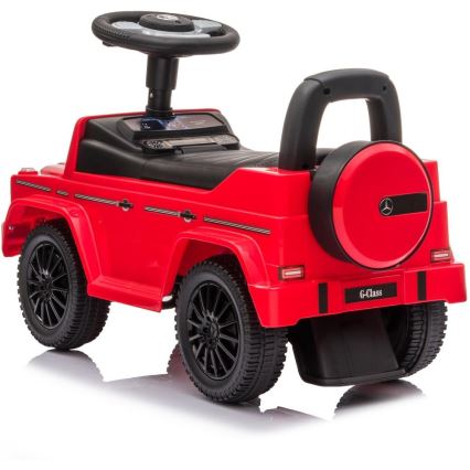 Bicicleta de empuje Mercedes G350d 2xAA rojo/negro