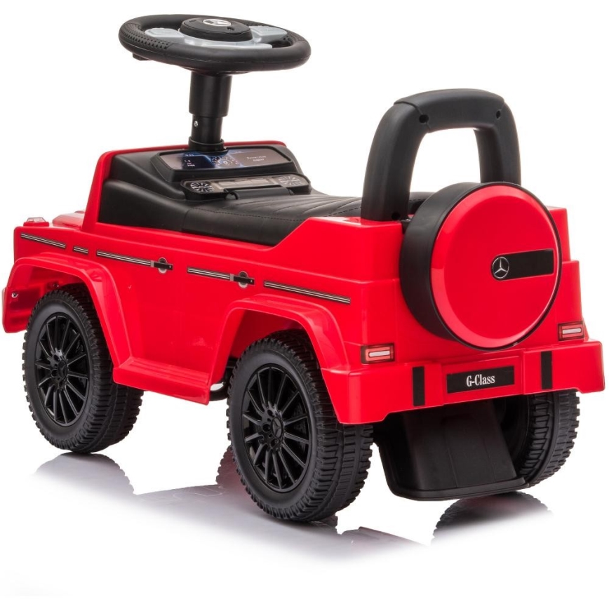 Bicicleta de empuje Mercedes G350d 2xAA rojo/negro