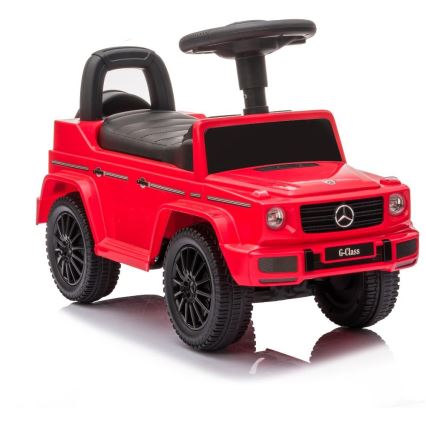 Bicicleta de empuje Mercedes G350d 2xAA rojo/negro