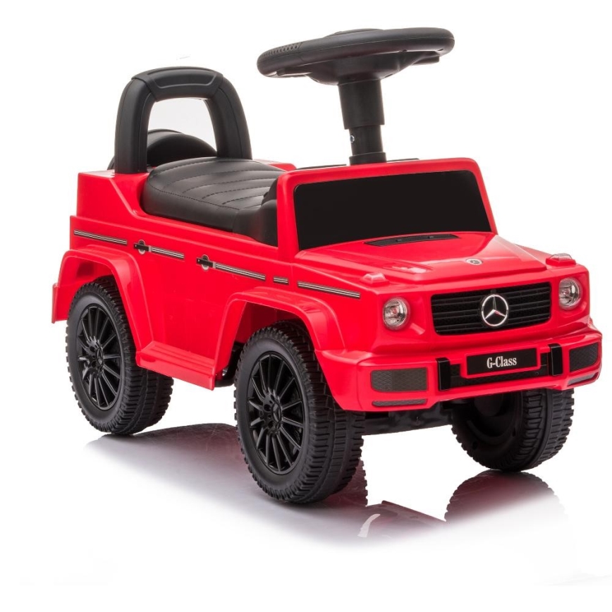 Bicicleta de empuje Mercedes G350d 2xAA rojo/negro