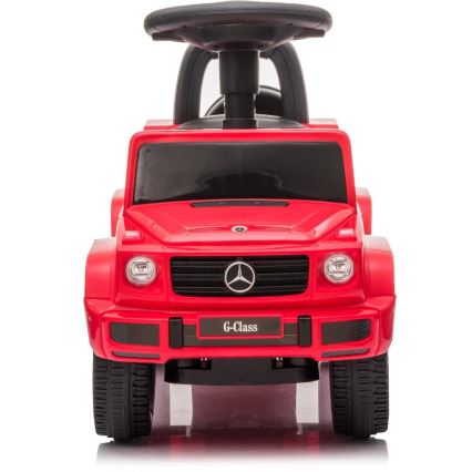 Bicicleta de empuje Mercedes G350d 2xAA rojo/negro