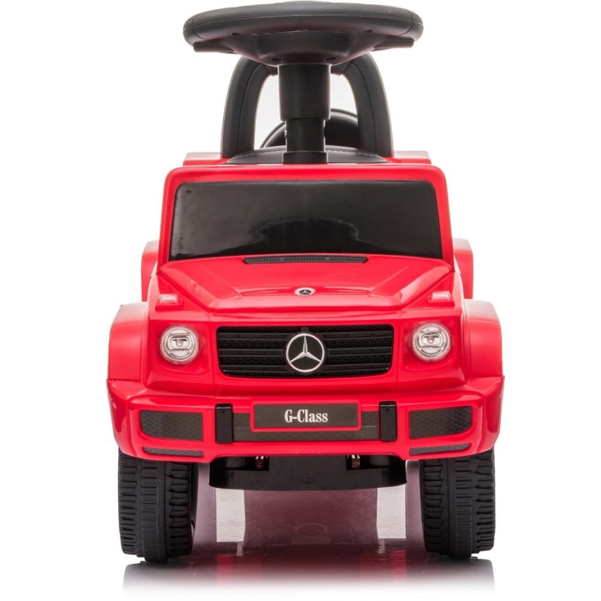 Bicicleta de empuje Mercedes G350d 2xAA rojo/negro