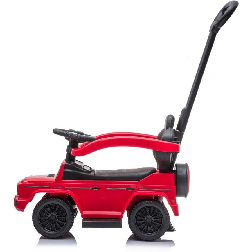 Bicicleta de empuje Mercedes G350d 3en1 2xAA rojo/negro