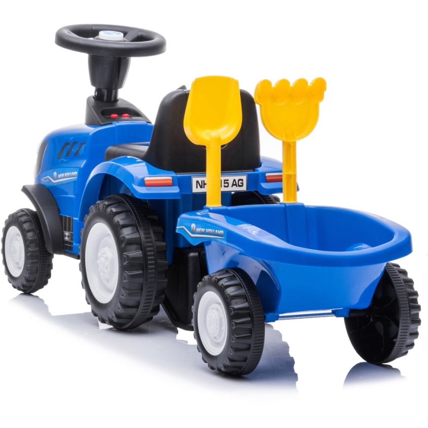 Bicicleta de empuje NEW HOLLAND 2xAA azul/negro