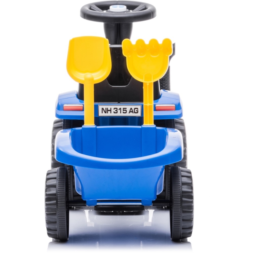 Bicicleta de empuje NEW HOLLAND 2xAA azul/negro