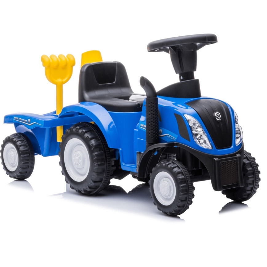 Bicicleta de empuje NEW HOLLAND 2xAA azul/negro