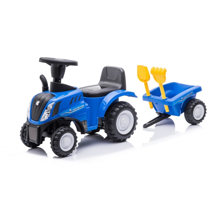 Bicicleta de empuje NEW HOLLAND 2xAA azul/negro