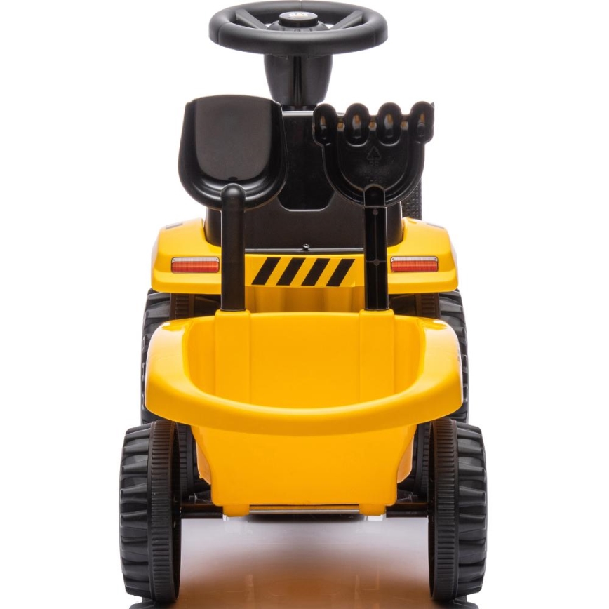 Bicicleta de empuje tractor CAT 2xAA amarillo/negro