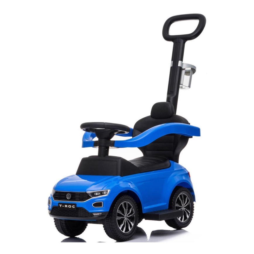 Bicicleta de empuje Volkswagen 3en1 2xAA azul/negro