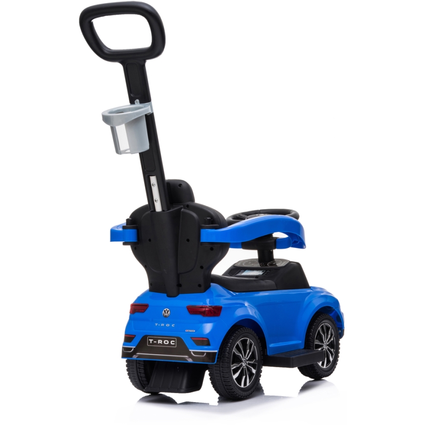 Bicicleta de empuje Volkswagen 3en1 2xAA azul/negro