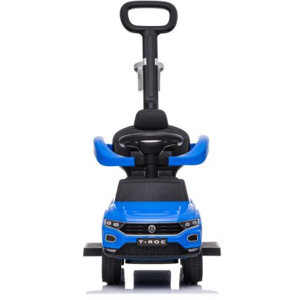 Bicicleta de empuje Volkswagen 3en1 2xAA azul/negro
