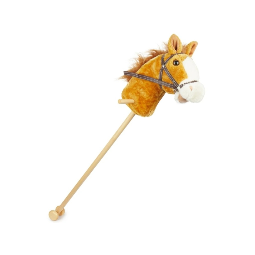 Bieco - Caballito de palo BROWNIE caballo