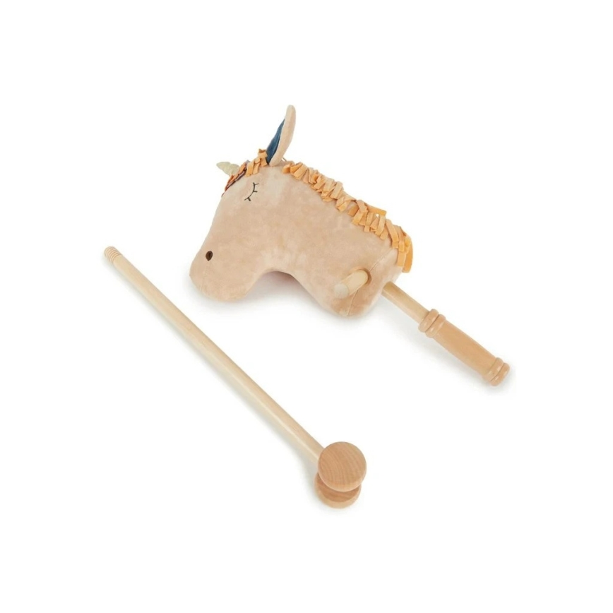 Bieco - Caballito de palo MAGIC unicornio