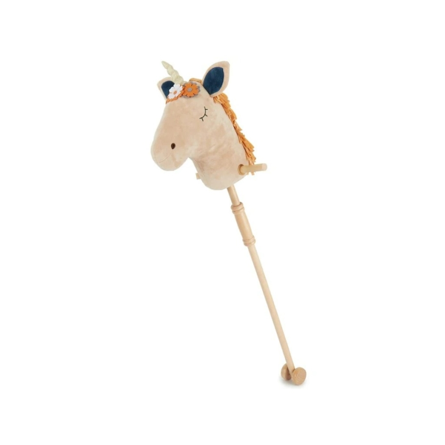 Bieco - Caballito de palo MAGIC unicornio