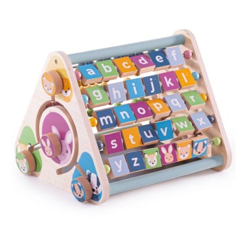 Bigjigs Toys - Triángulo activo con animales