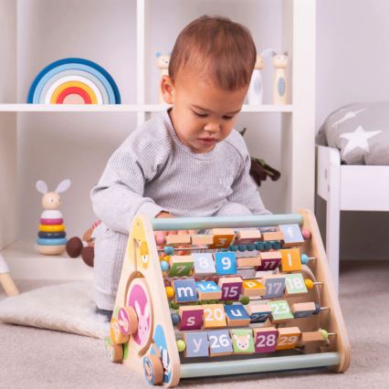 Bigjigs Toys - Triángulo activo con animales