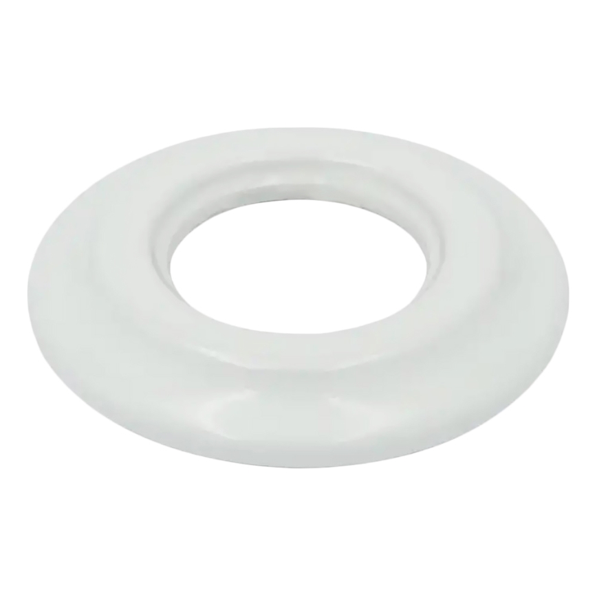 Bohemia-Design - Marco retro de porcelana, sencillo, blanco