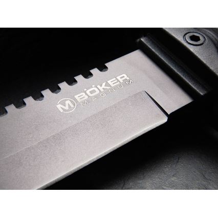 Böker - Cuchillo de hoja fija John Jay Survival Cuchillo 34,5 cm