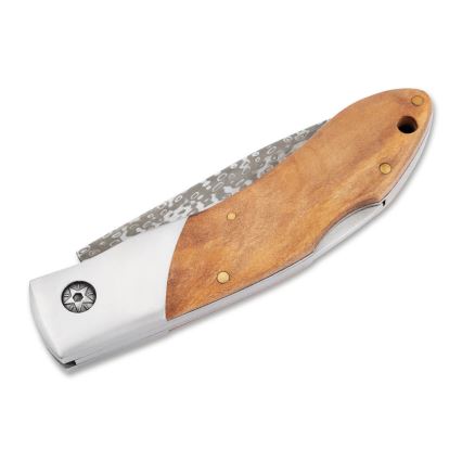 Böker - Navaja de bolsillo de Damasco Magnum Caveman 19,4 cm