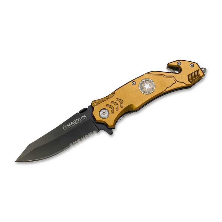 Böker - Navaja de bolsillo Magnum Army Rescue 21,9 cm