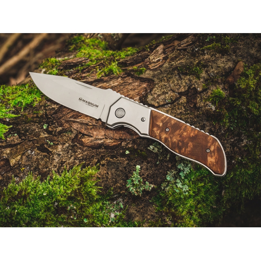 Böker - Navaja de bolsillo Magnum Forest Ranger de 22,6 cm
