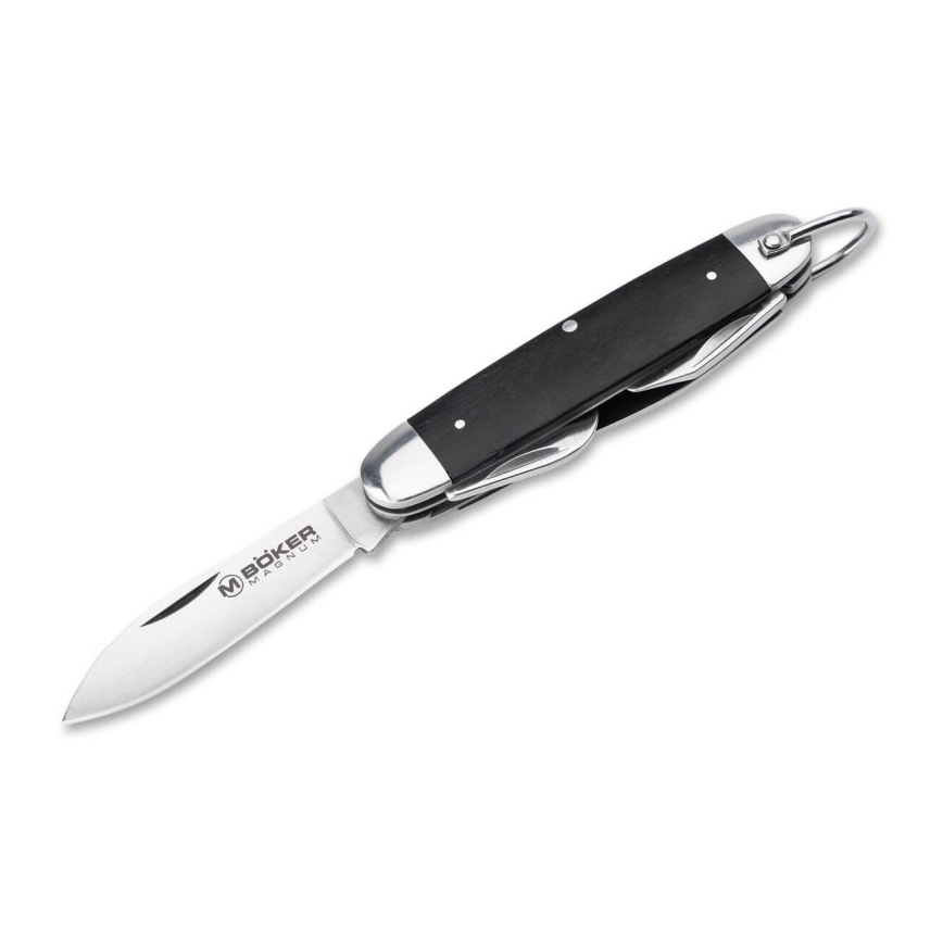 Böker - Navaja multifunción Magnum Classic Pocket Steel 16 cm/4 funciones palisandro