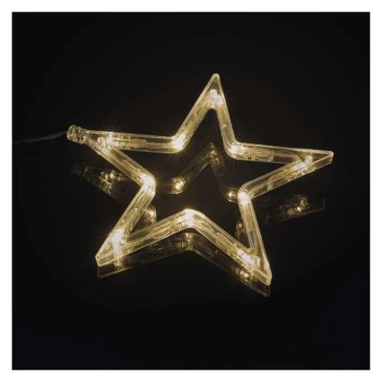 Bola decorativa navideña LED/0,3W/3xAA, diámetro 12 cm