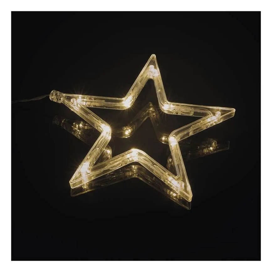 Bola decorativa navideña LED/0,3W/3xAA, diámetro 12 cm