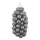 Bolas de juego de plástico 50 uds. diámetro 7 cm gris