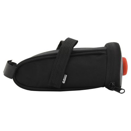 Bolsa para sillín de bicicleta 0,5 l con luz LED trasera 2xCR2032