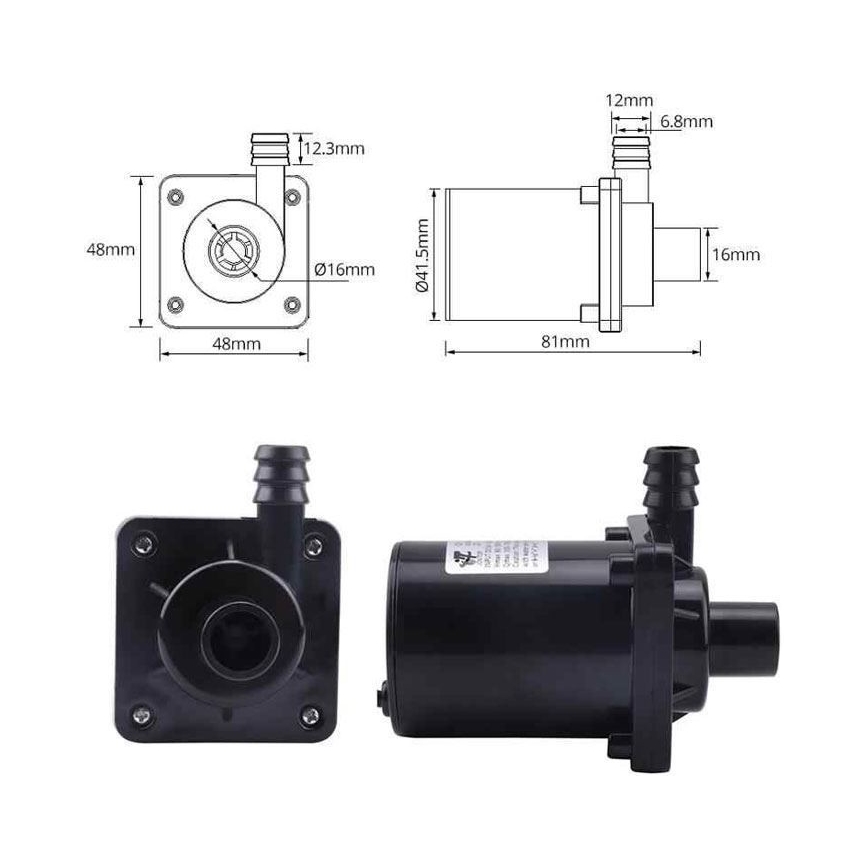 Bomba 8-24VCC 900 l/h