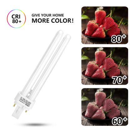 Bombilla de bajo consumo G24d-3/26W/230V 6500K - Brilagi