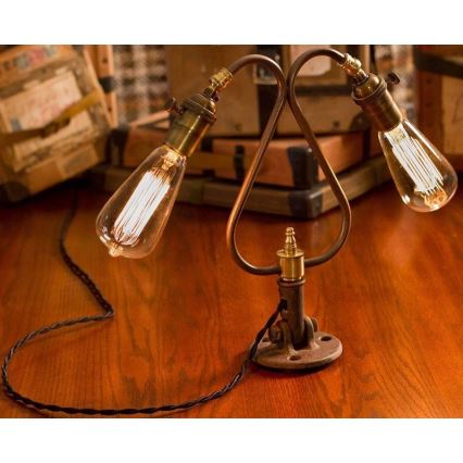Bombilla decorativa industrial regulable SELEBY ST64 E27/60W/230V 2200K