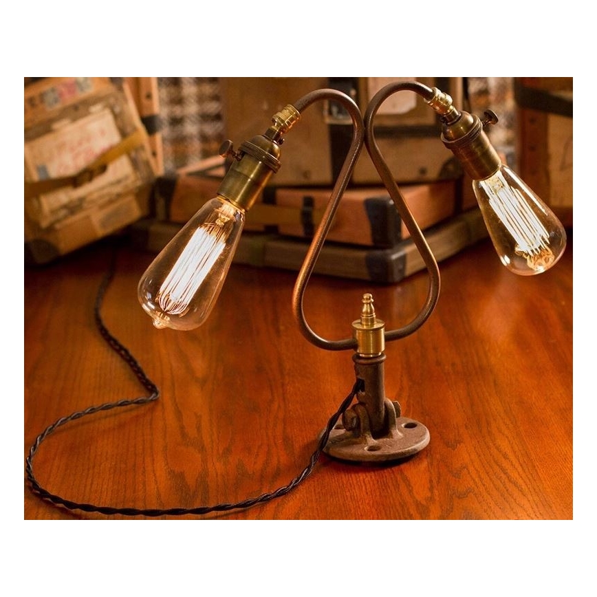 Bombilla decorativa industrial regulable SELEBY ST64 E27/60W/230V 2200K