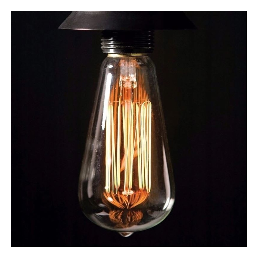 Bombilla decorativa industrial regulable SELEBY ST64 E27/60W/230V 2200K