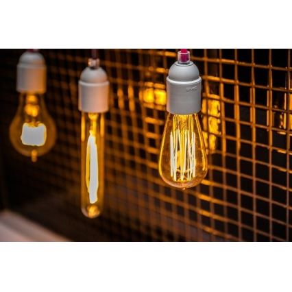 Bombilla decorativa industrial regulable SELEBY ST64 E27/60W/230V 2200K