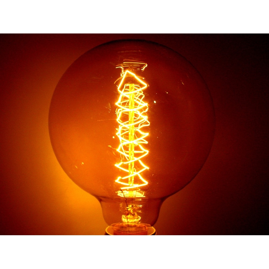 Bombilla decorativa industrial regulable SELRED G125 E27/60W/230V 3000K