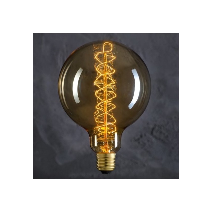 Bombilla decorativa industrial regulable SELRED G125 E27/60W/230V 3000K