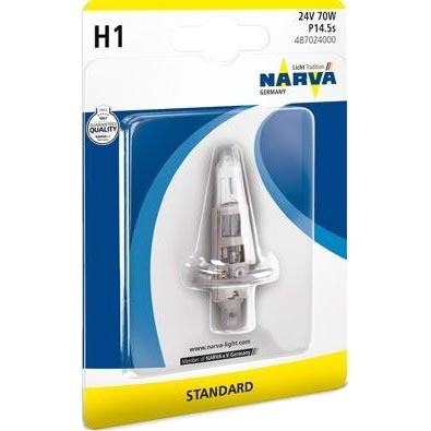 Bombilla H1 P14.5s/70W/24V - Narva 48702NVAB1
